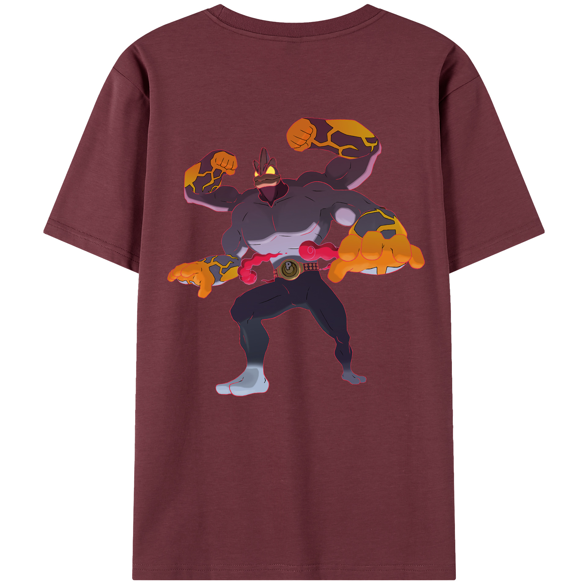 （画像用） ポケットモンスター Pokémon 綿100％半袖Tシャツ（背面プリント）